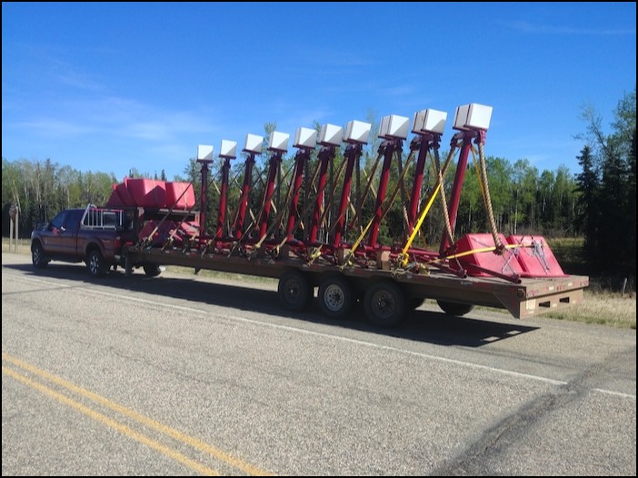 Cattle Oiler deliveries